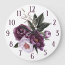 Search for plum purple clocks Elegant