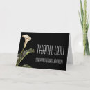 Search for calla lilies thank you cards Floral