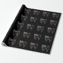 Search for black pug wrapping paper Funny