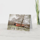 Search for covered bridge christmas cards Winter