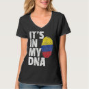 Search for colombian flag tshirts Dna