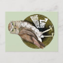 Search for bird lovers postcards Owl