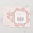 Search for shabby style invitations Pink