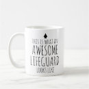 Search for funny swimming mugs Lifeguard
