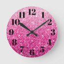 Search for glamorous clocks Glittery