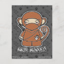 Search for cute monkey vertical postcards Animal
