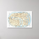 Search for ancient maps canvas prints Rome