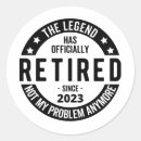 Search for officially stickers The legend has retired