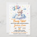Search for pastel colors invitations Teddy bear