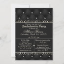 Search for faux leather invitations Black