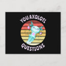 Search for questions postcards Axolotl