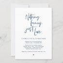 Search for we eloped wedding invitations Minimalist