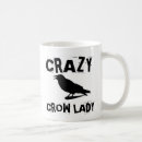 Search for crazy bird mugs Crow