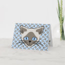 Search for siamese cat art cards Feline