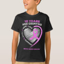 Search for breast cancer kids tshirts Survivor