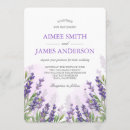 Search for rustic lavender wedding invitations Elegant