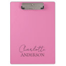 Search for stylish clipboards Pink