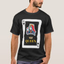 Search for poker queen tshirts Blackjack