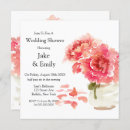 Search for mason jar shower wedding invitations Watercolor