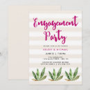 Search for cactus engagement party invitations Desert