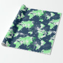 Search for world globe wrapping paper Countries