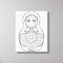 Search for tangled canvas prints Mandala