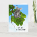 Search for koala bear cards Thinking of you
