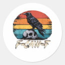 Search for retro bird stickers F caw f