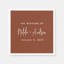 Search for rustic wedding napkins Script