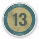 Search for number thirteen stickers Sports
