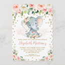 Search for 1st birthday baby girl shower invitations Elephant