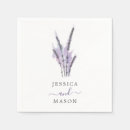 Search for lavender wedding napkins Minimal