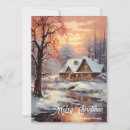 Search for winter night Vintage