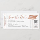 Search for copper save the dates Burnt orange