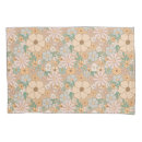 Search for orange floral pillowcases Botanical