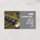 Search for recording studio business cards Audio