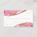 Search for stone place cards Geode