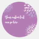 Search for lilac floral stickers Flowers