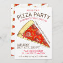 Search for pizza party slice invitations Italian