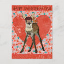 Search for deer valentines day cards Vintage