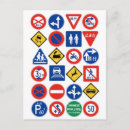 Search for road signs postcards Japan