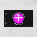 Search for emergency medical business cards Allergy