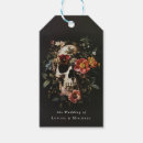 Search for halloween wedding favour tags Skull