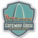 Search for gateway arch stickers Travel