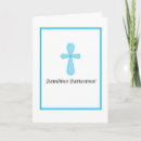 Search for blue religious cards Baby baptism