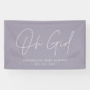 Search for girl baby shower banners Script