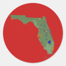 Search for florida map stickers America