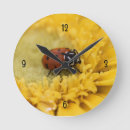 Search for ladybug clocks Flower