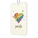 Search for heart car air fresheners Pride