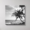Search for black and white waves canvas prints Beach